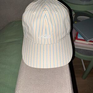 Kith Striped Blue and Yellow Hat